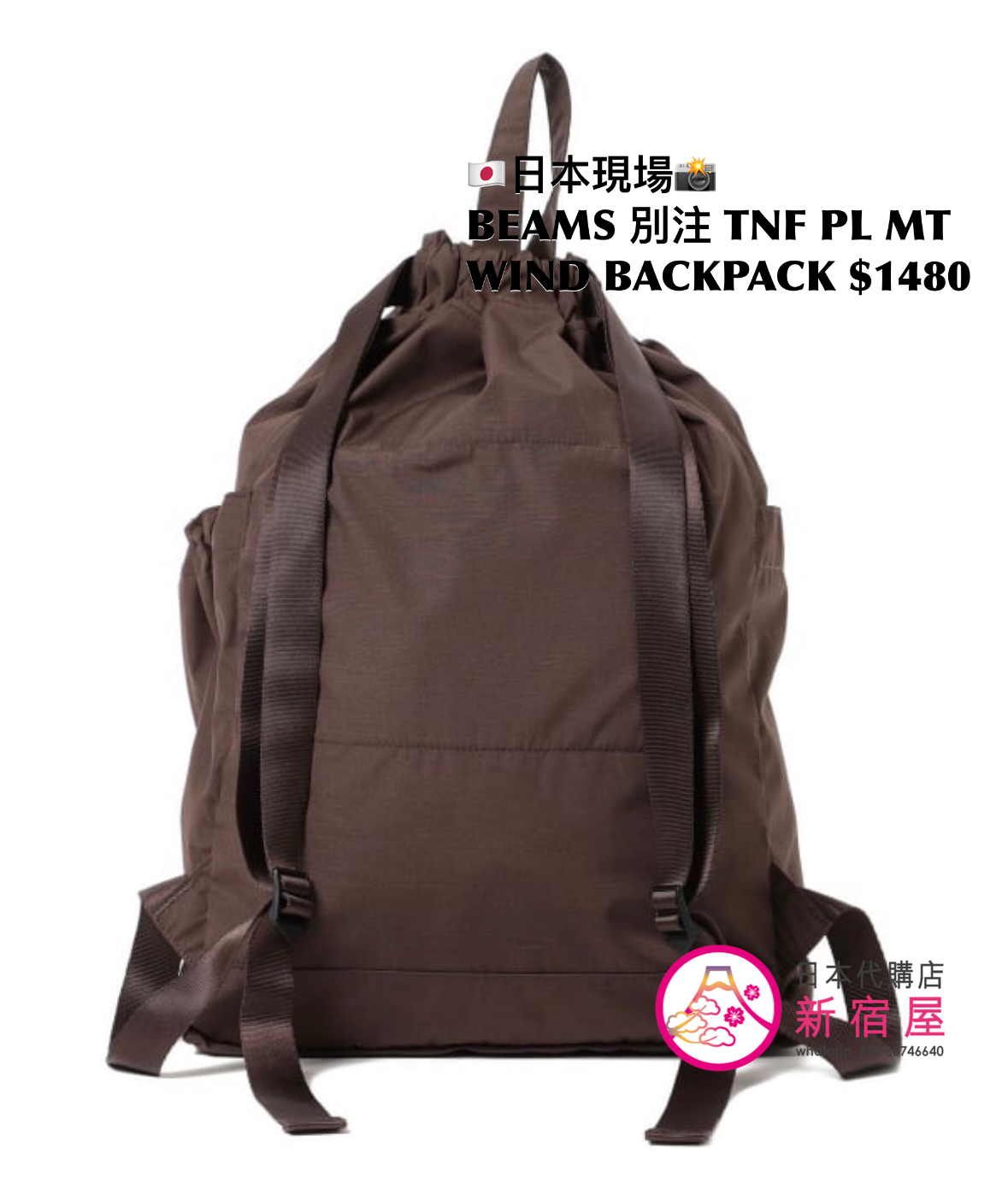 BEAMS 別注 THE NORTH FACE PURPLE LABEL MOUNTAIN WIND BACKPACK