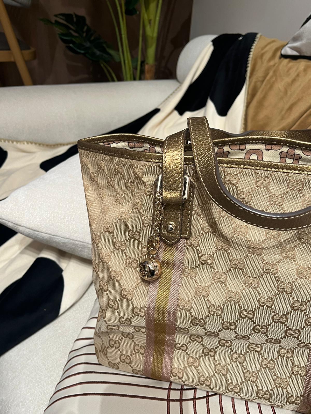 Gucci GG tote 100%Authentic, 98%New✅Dust bag