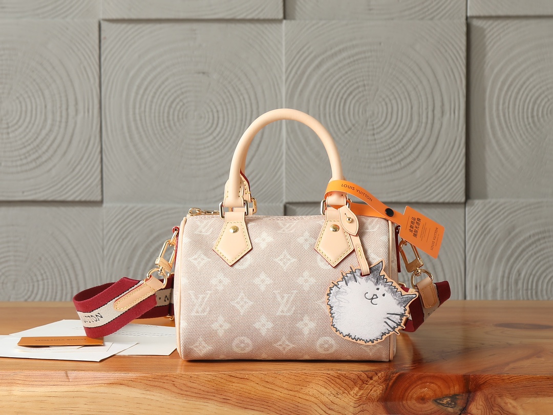 LV Louis Vuitton Speedy Bandouliere 20