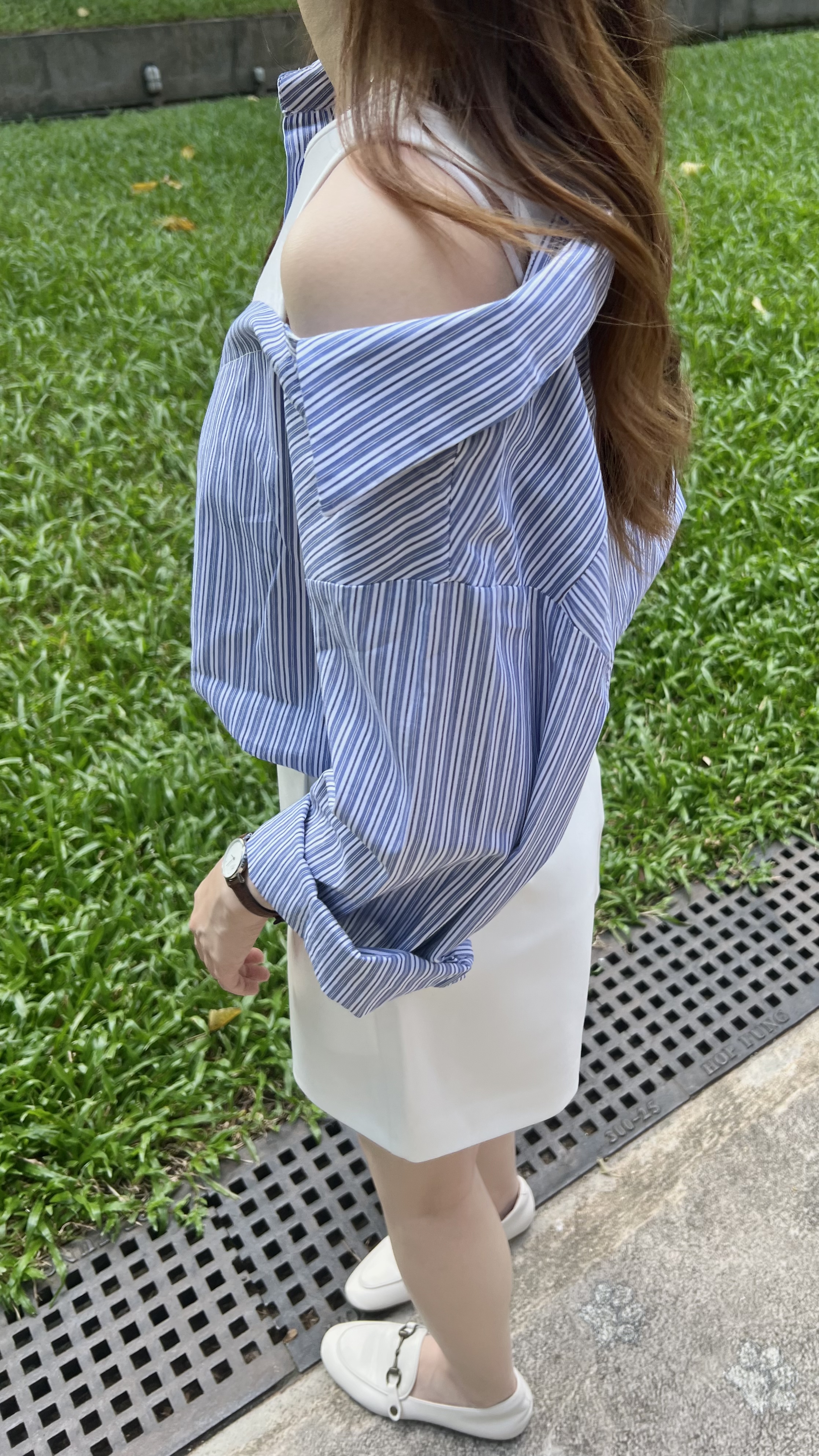 自留推薦假兩件恤衫 現貨