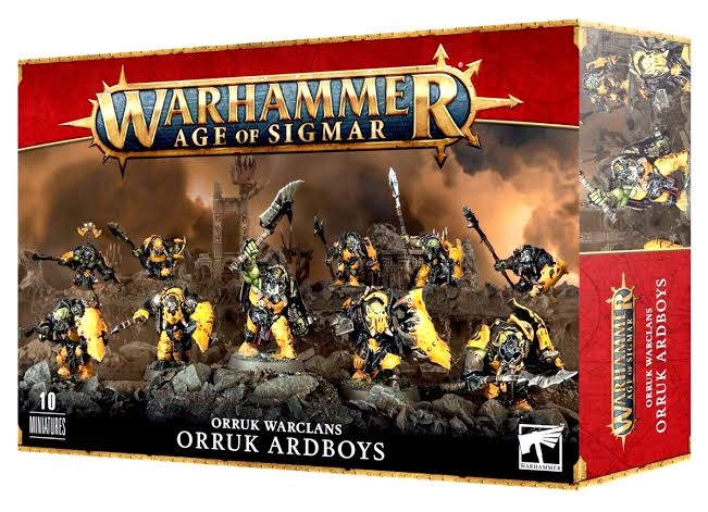 Warhammer 40,000 - orruk warclans ardboyz
