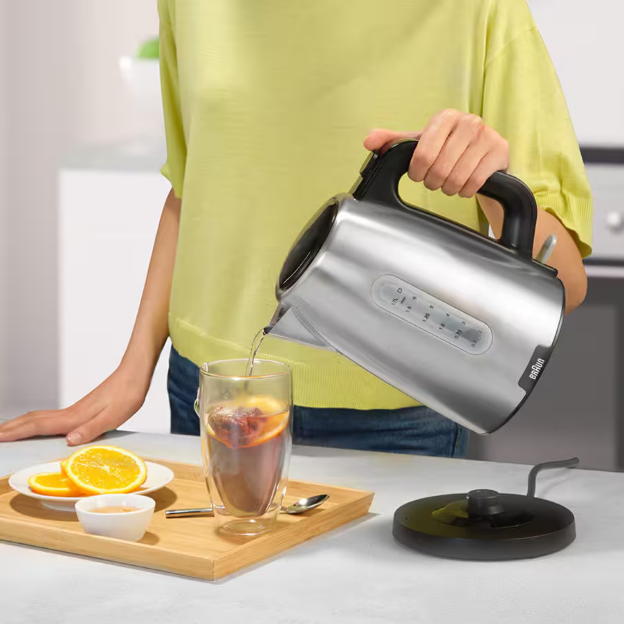 Braun Breakfast1 1.7L Electric Kettle Black (WK1500BK)