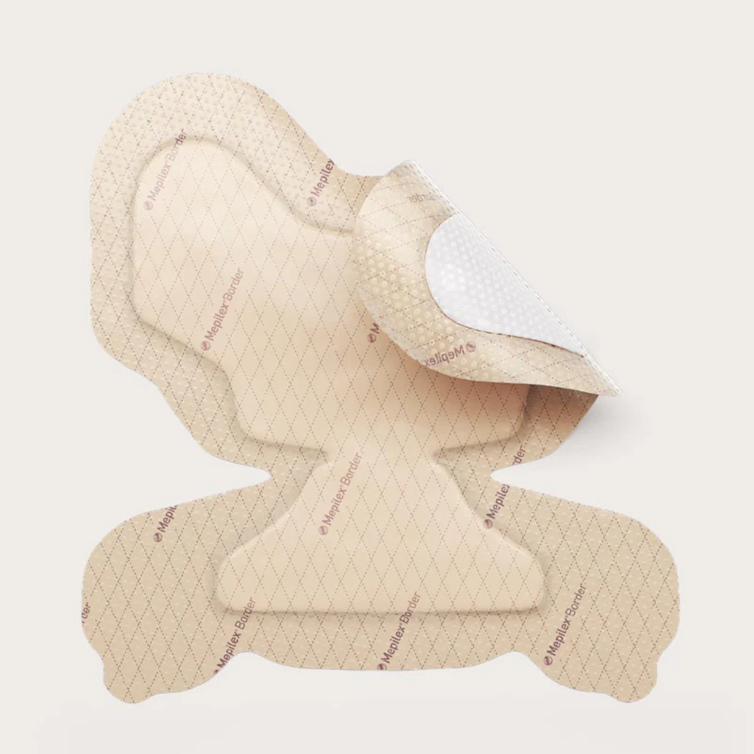 Molnlycke Mepilex Border Heel 有邊型腳跟敷料貼