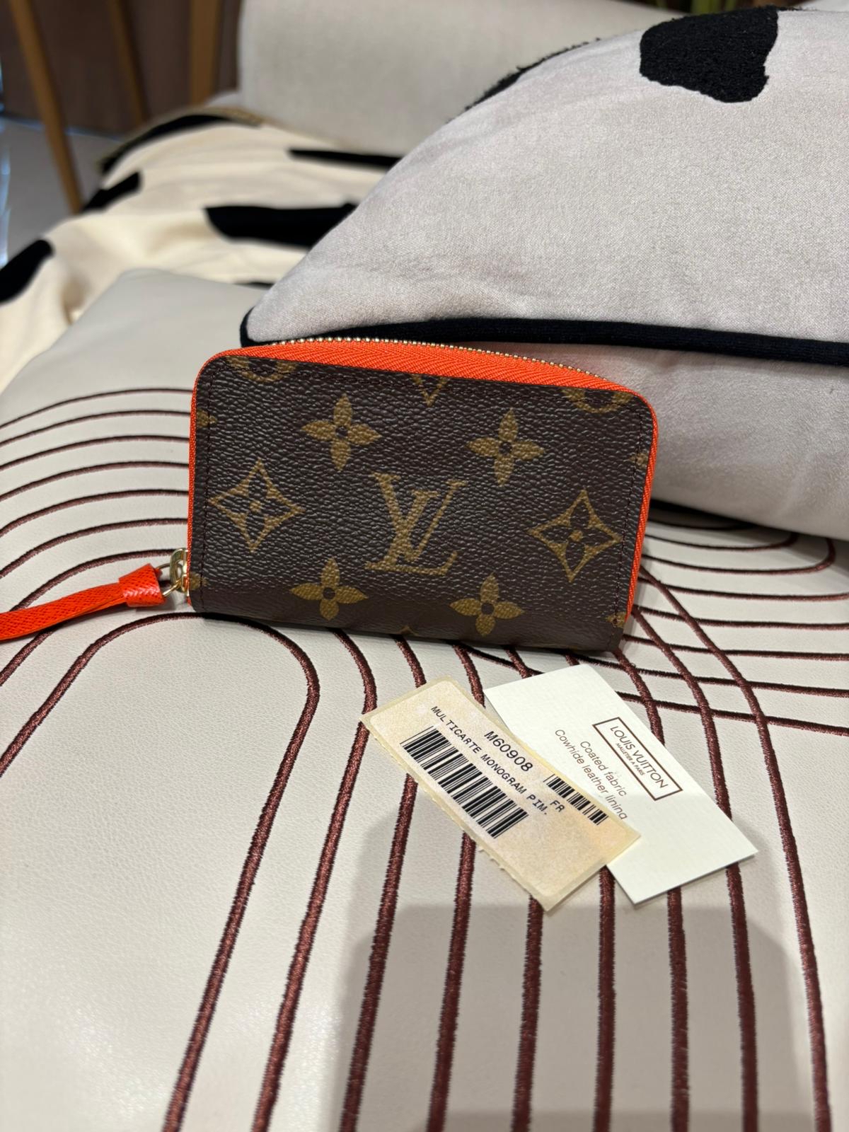 LV Zippy Card Holder  M60908 100%Authentic, 99%New ✅Tap ✅Box