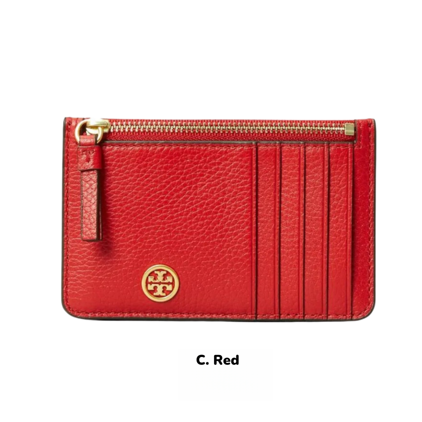 Tory Burch Walker Top-zip Card Case