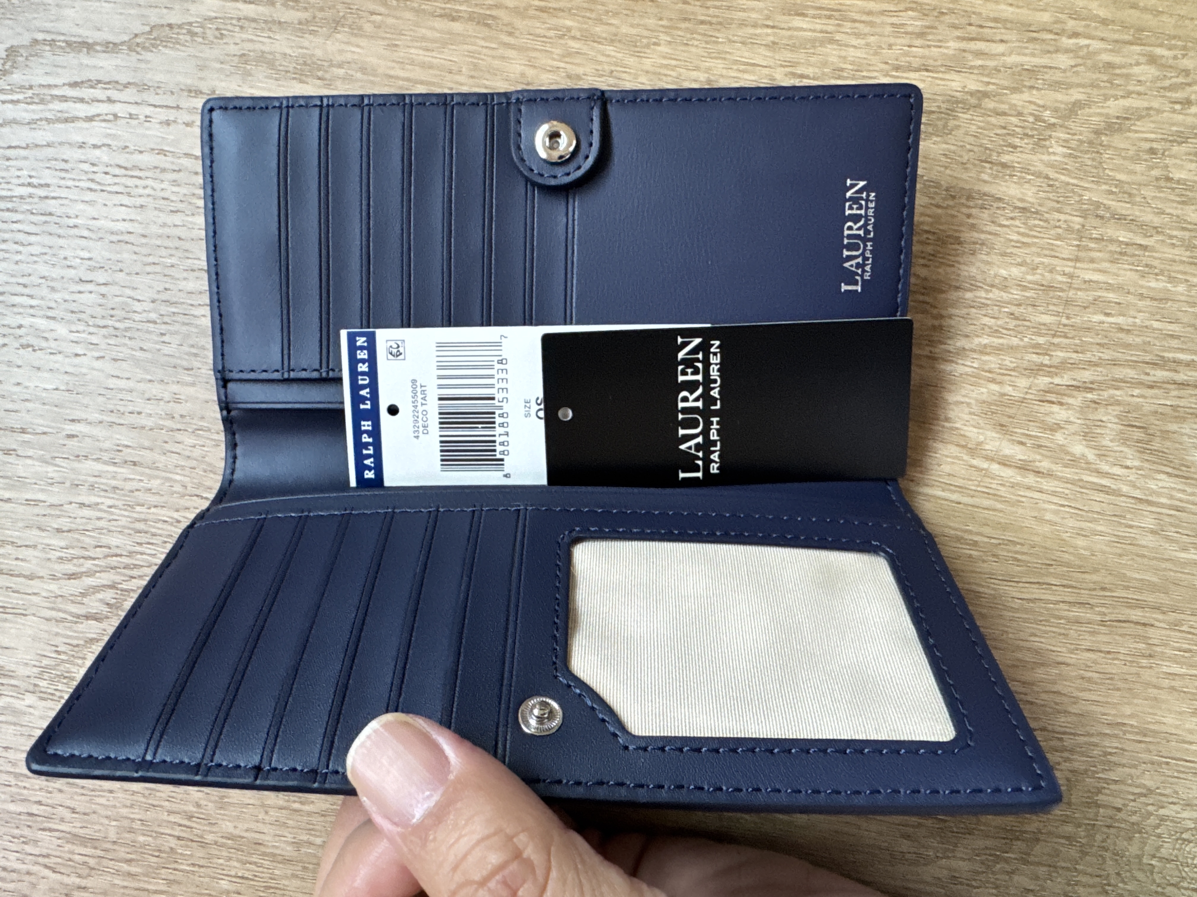 Lauren Ralph Lauren格仔長銀包 (香港現貨)