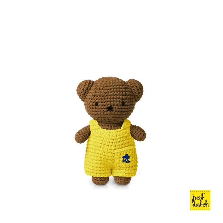 📦訂購 台灣代購 荷蘭 Just Dutch 手工編織 米菲 Miffy Boris 鳶尾花連身衣 公仔