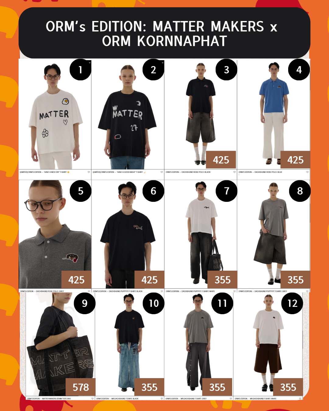 搶購 | LingOrm - ORM’s EDITION: MATTER MAKERS x ORM KORNNAPHAT