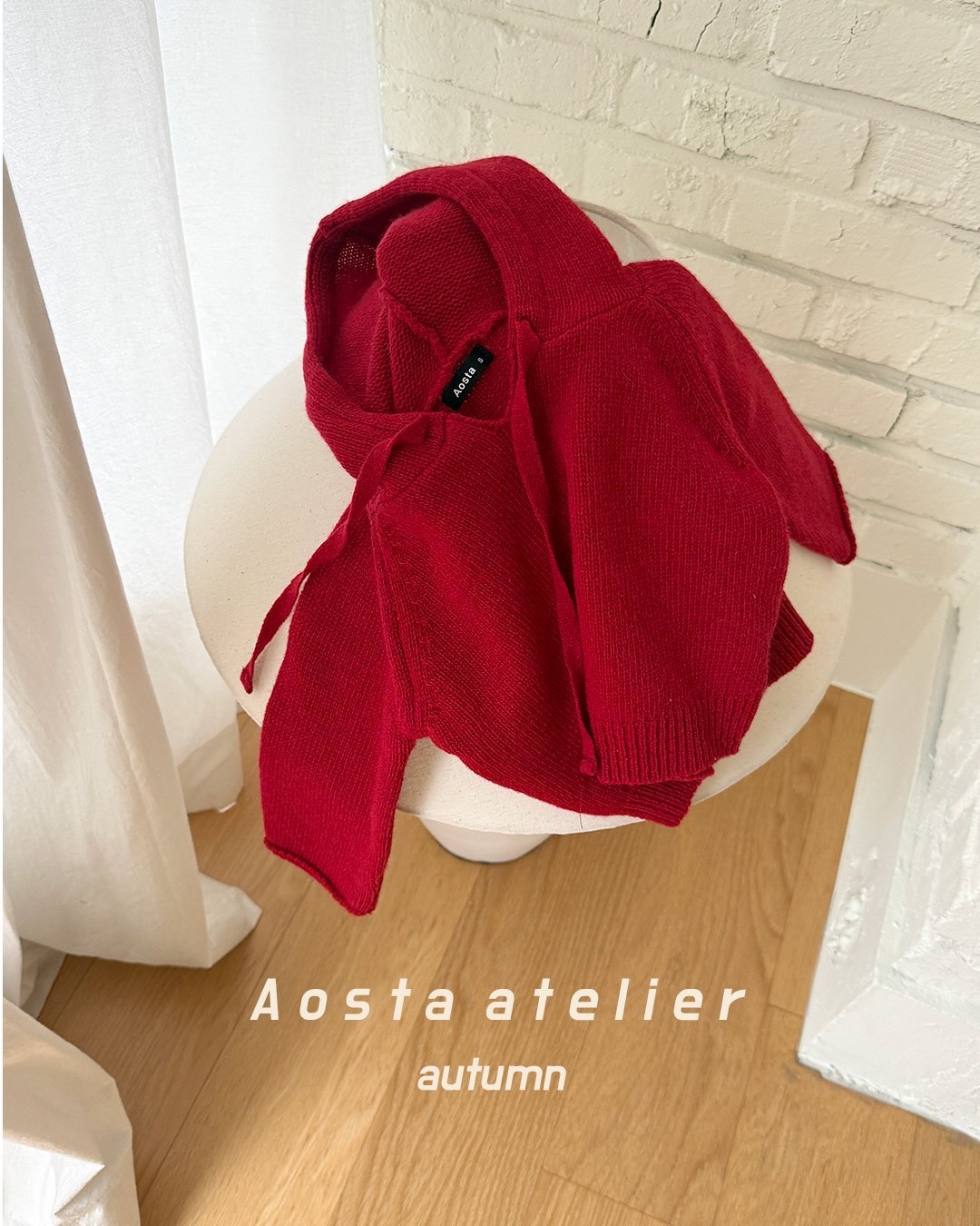 Aosta | [Knit Cookie Hoodie]