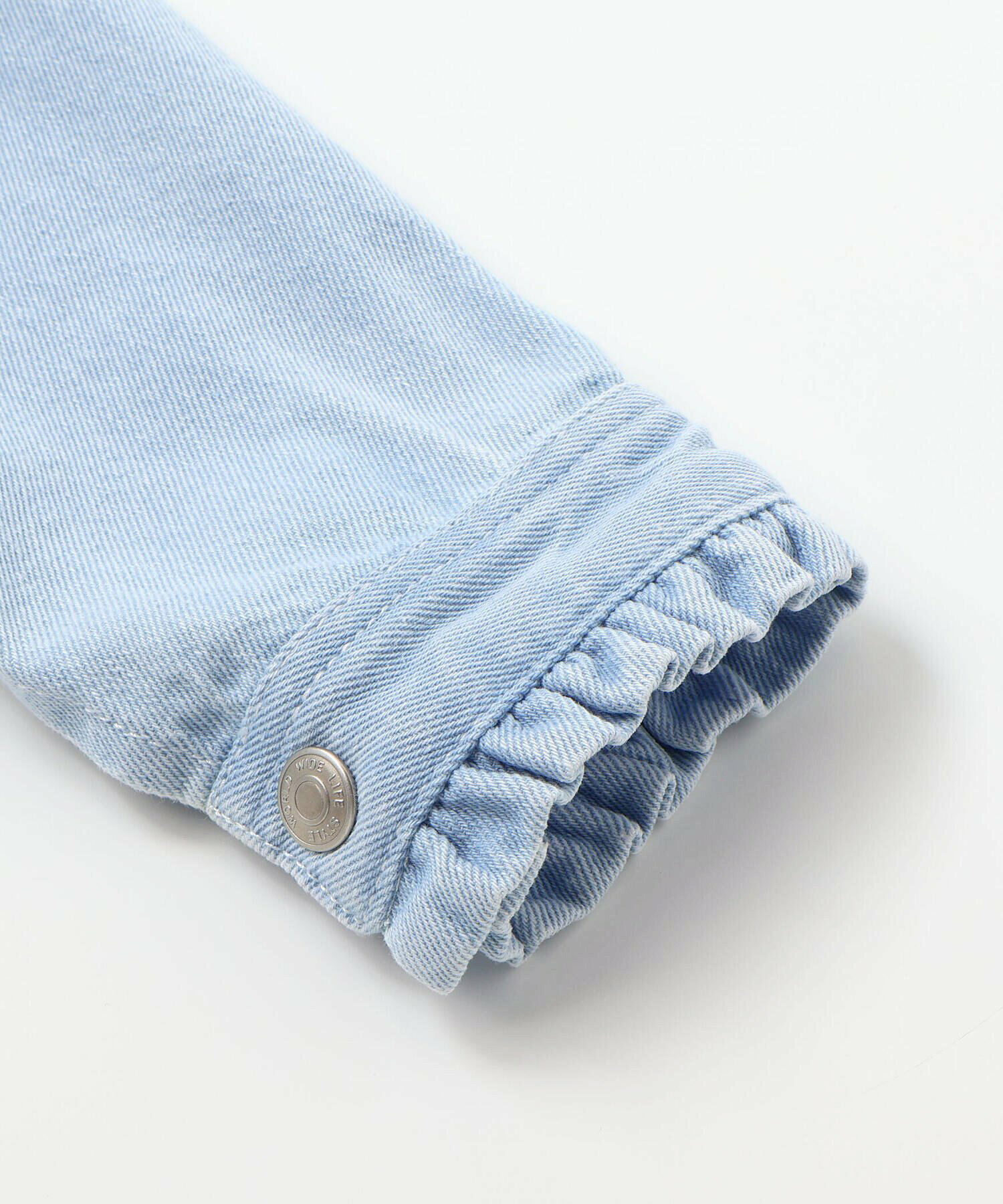 🆕【⭐訂購⭐】🌀 🇯🇵 日本直送 緞帶刺繡 蕾絲飾邊 短身牛仔褸［2款選］🌀 [ELEA-0111][260612]