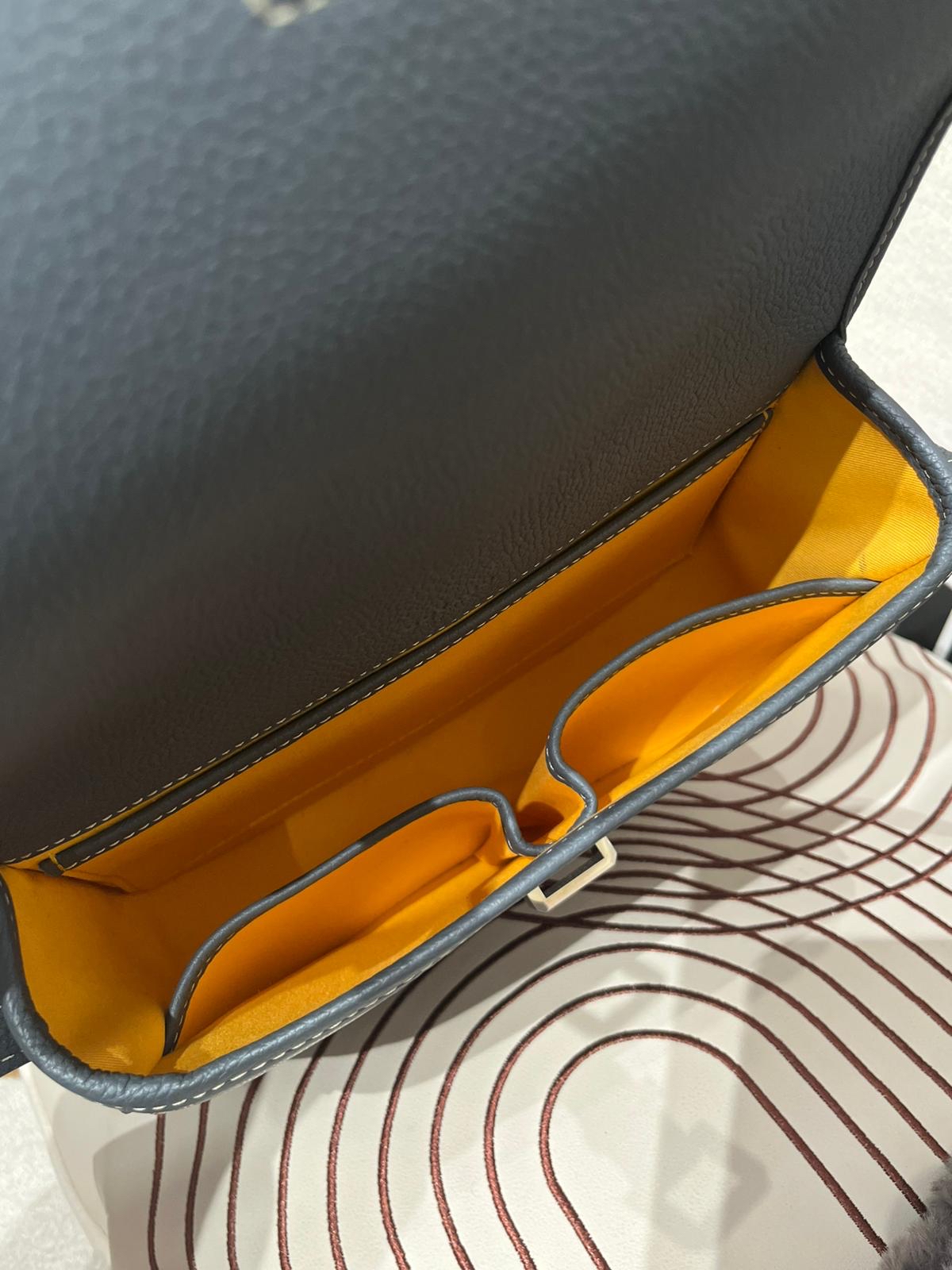 Goyard Belvedere PM Bag Grey 100%Authentic, 98%New ✅Dust bag