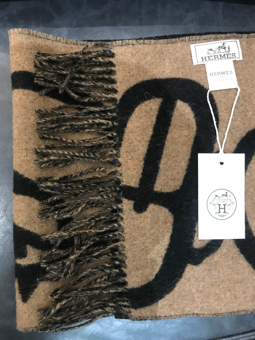 【現貨】【原單】Hermes 馬頭頸巾cashmere 