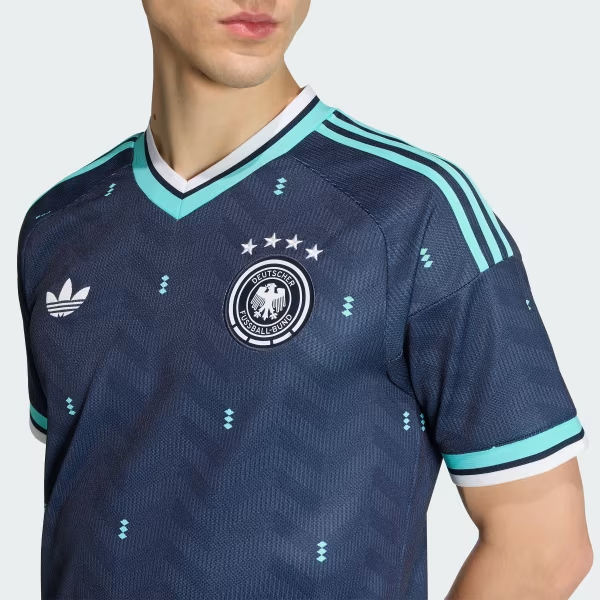 🌊海洋氣息  Adidas Germany 德國 2025-26 作客球迷版球衣 (可加印字章) JN2074
