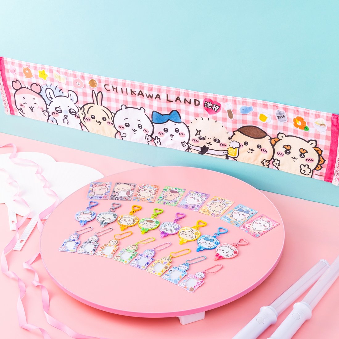 四月連線貨品 - 日本 CHIIKAWA 扇子掛飾