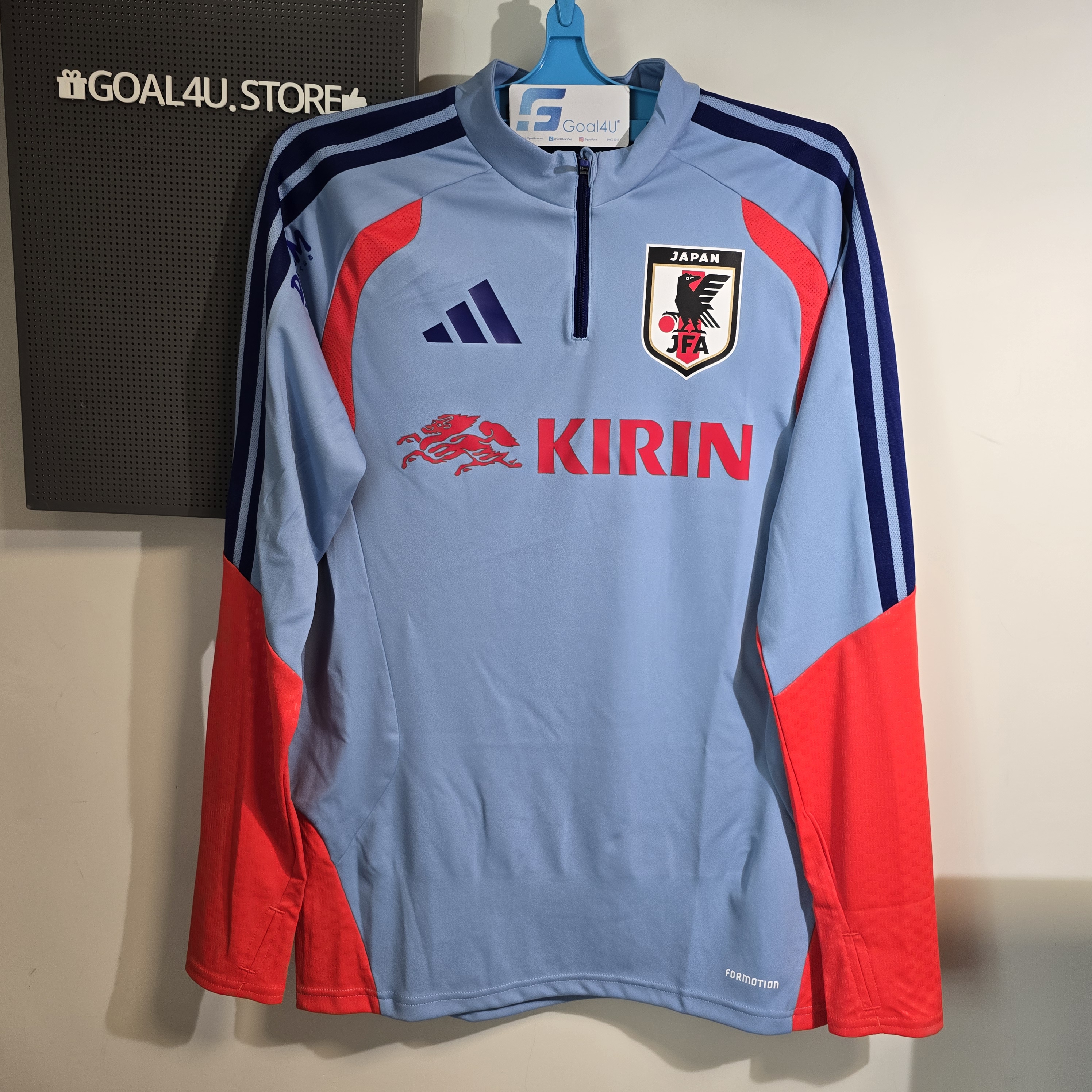 Adidas Japan 日本 2026 TIRO 1/4Zip訓練上衣 JZ7117