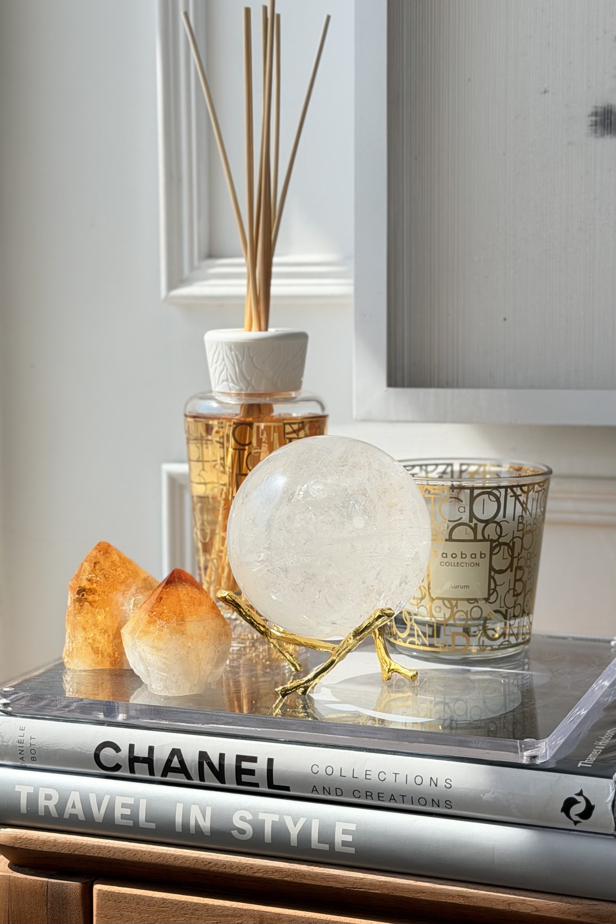  ༒9.15cm 1.1Kg+白水晶球༒ CQOO65C6TG1JJA-RA10*5TF