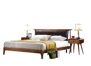 1.5米/1.8米 實木床架 42