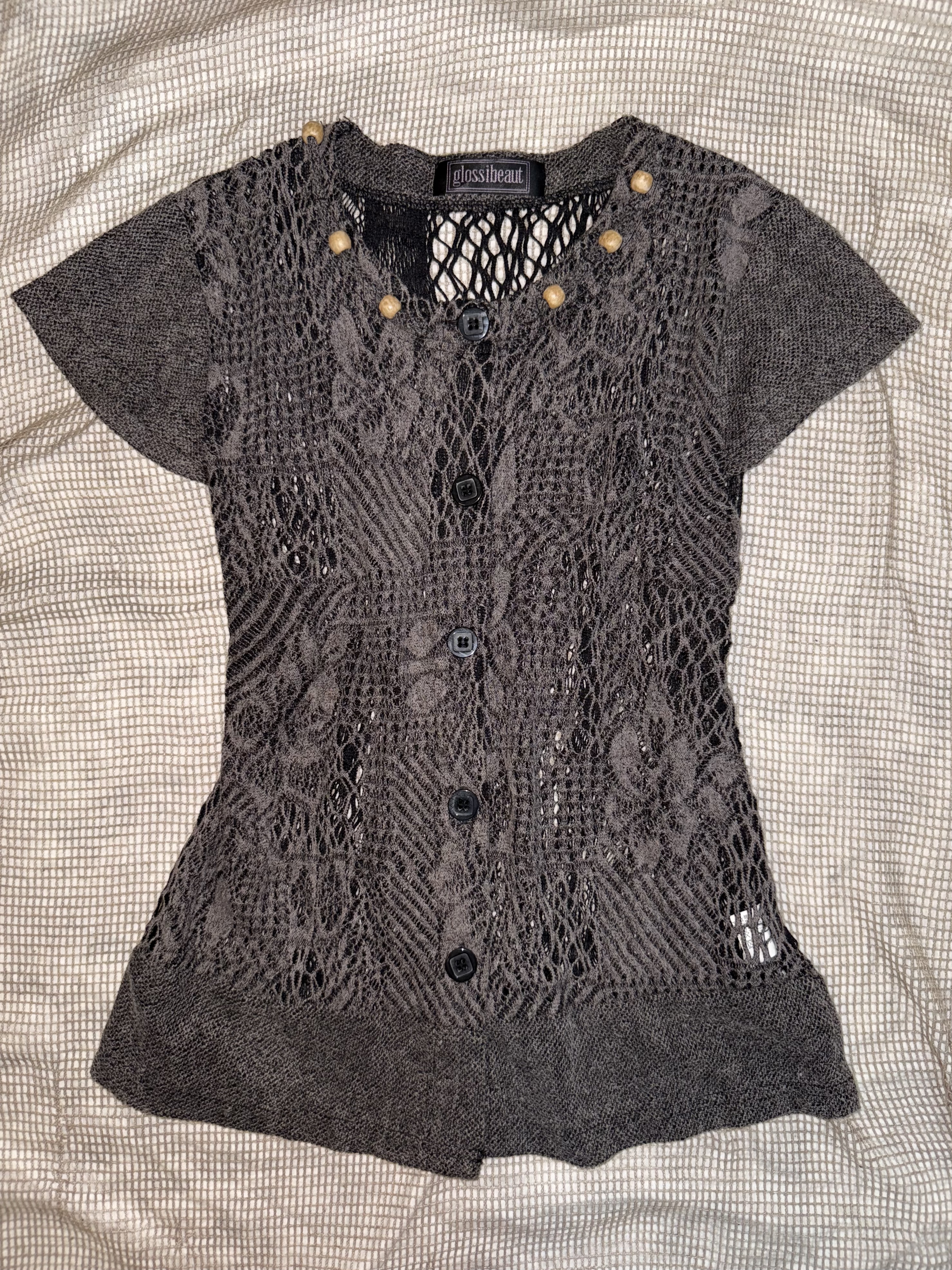 Mori x Wasteland Crochet Coat