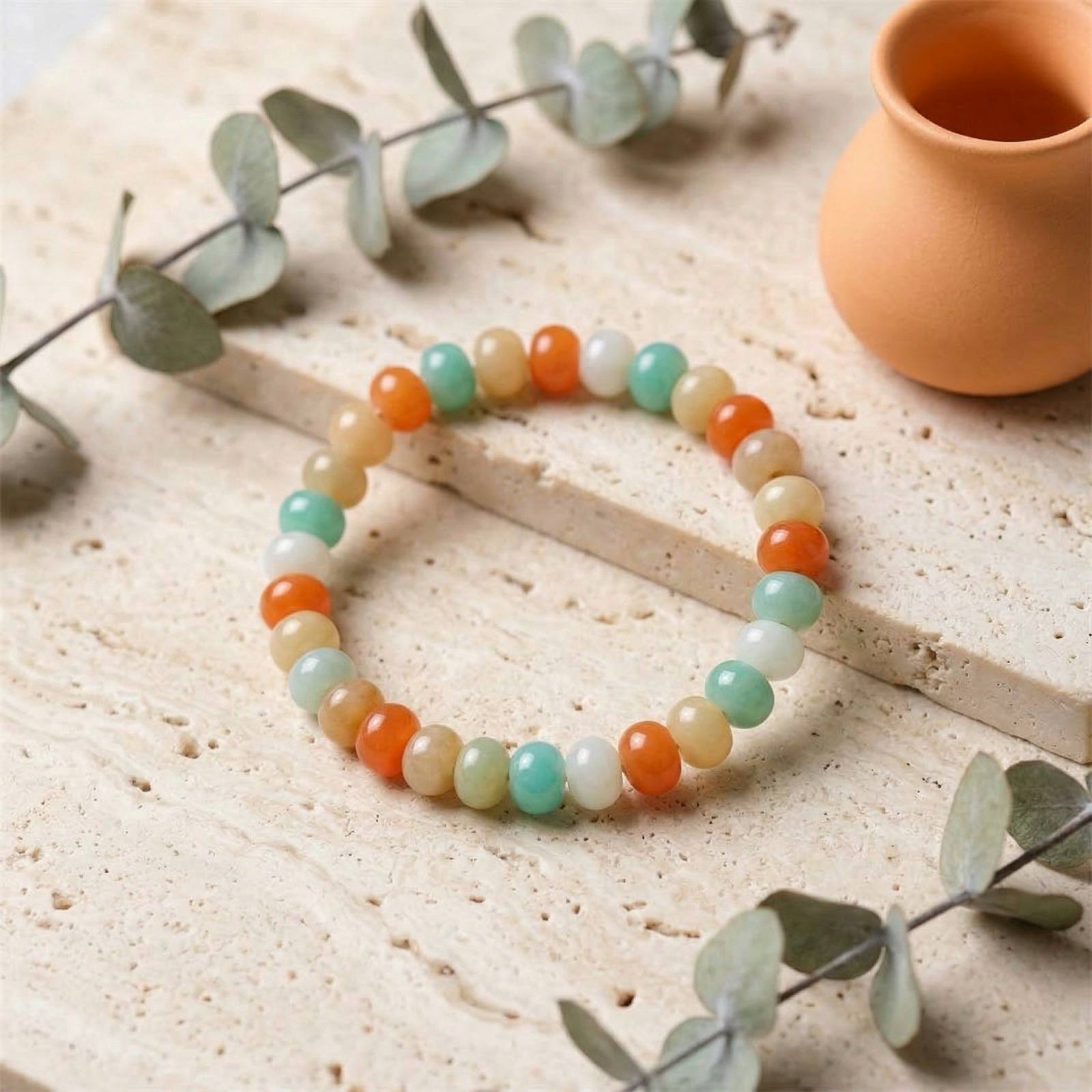 Golden Silk Jade Bracelet