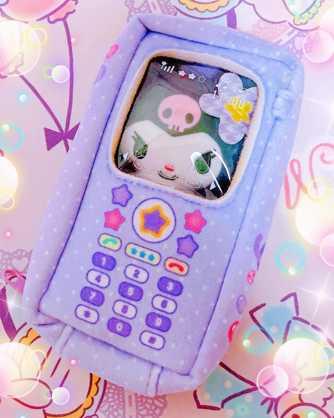 預訂 | 日本SANRIO Y2K復古電話掛件袋