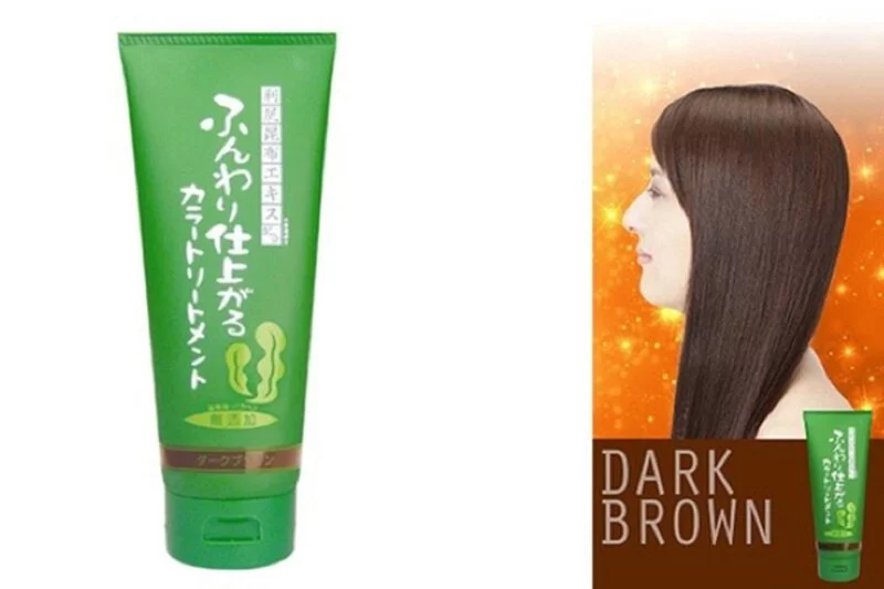 日本製利尻昆布天然染髮焗油（深啡色）