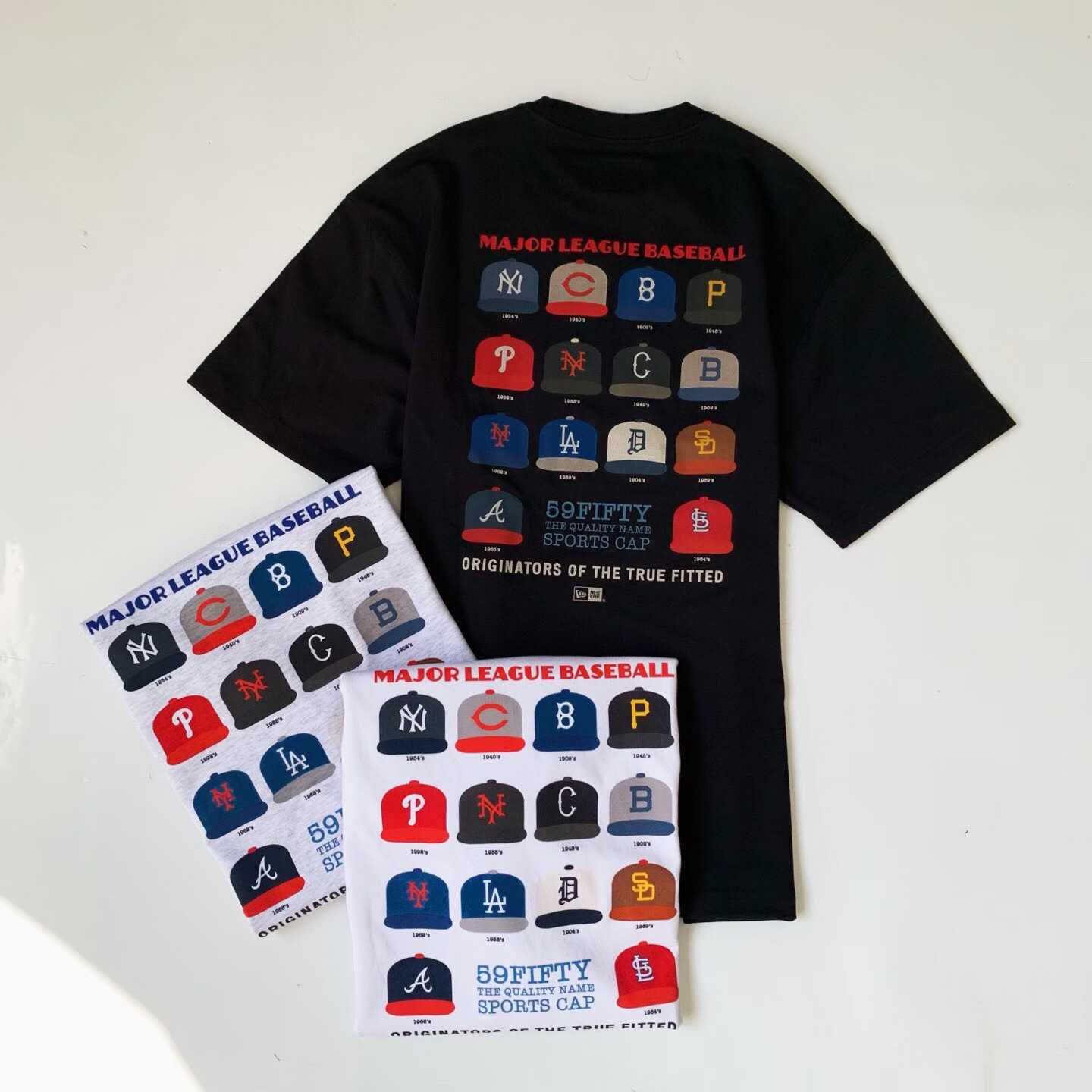 預訂 New Era MLB CAP VINTAGE POSTER 短袖Tee [貨號26C009]
