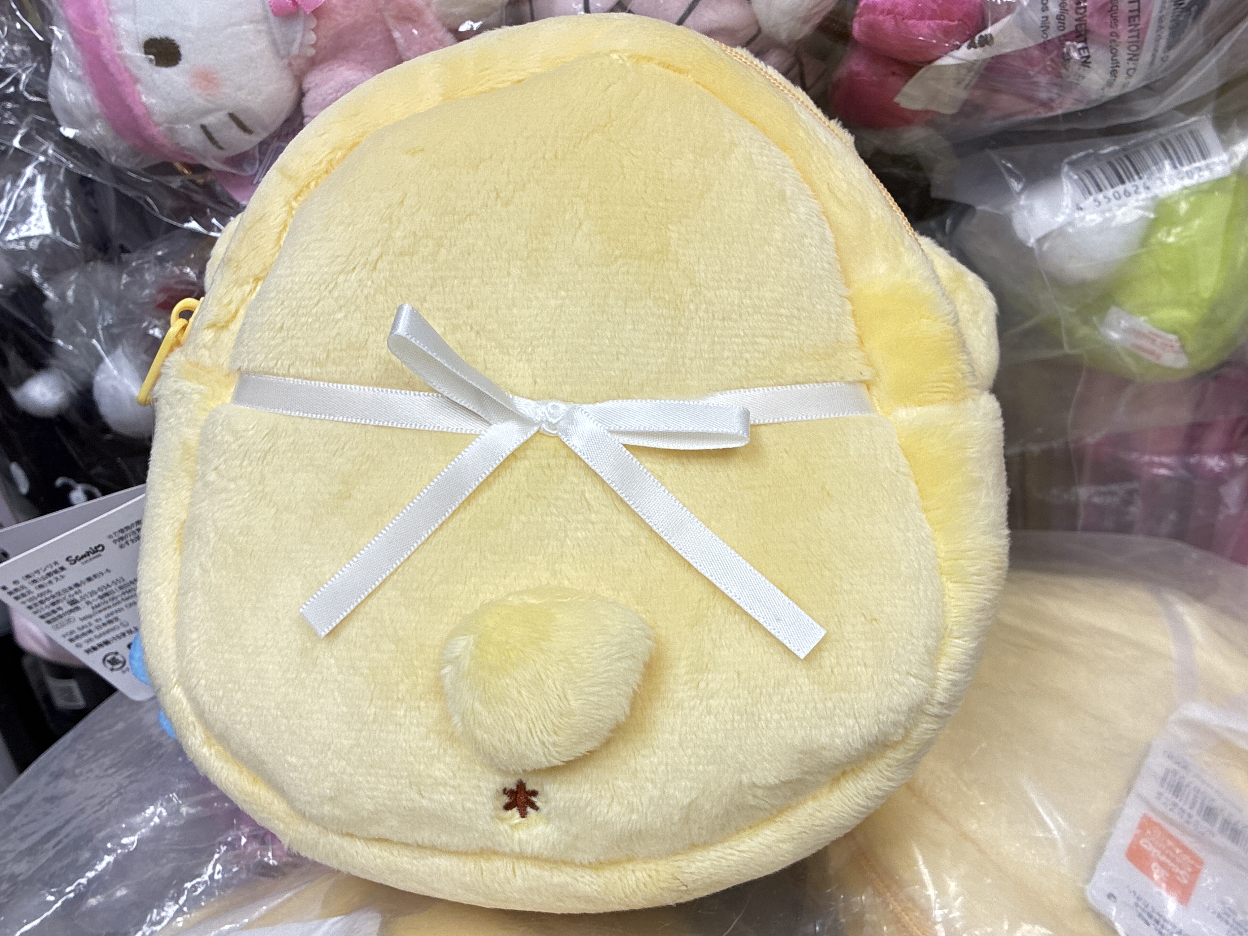 布甸狗甜品派對系列毛公仔拉鏈袋