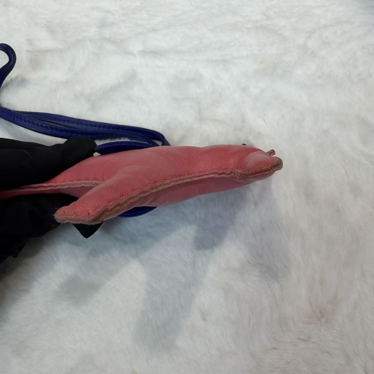 Hermes 罕有粉色中號馬吊飾