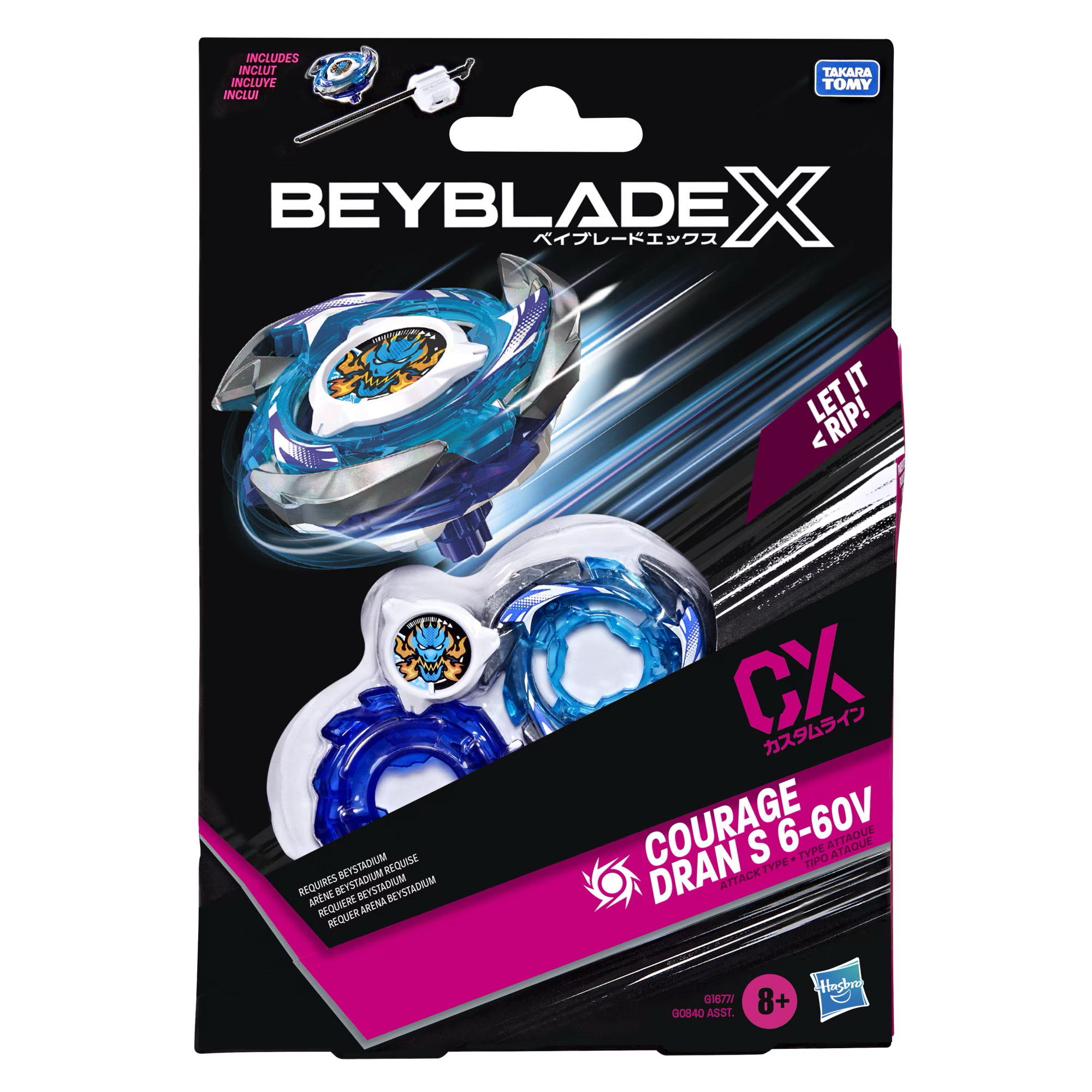 🇺🇸 美版UX系列爆旋陀螺 Beyblade X Courage Dran S 6-60V