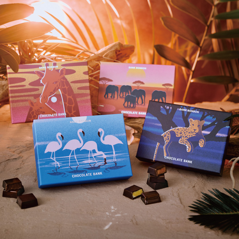 CHOCOLATE BANK BANK BONBON 精品夾心巧克力 (6入)