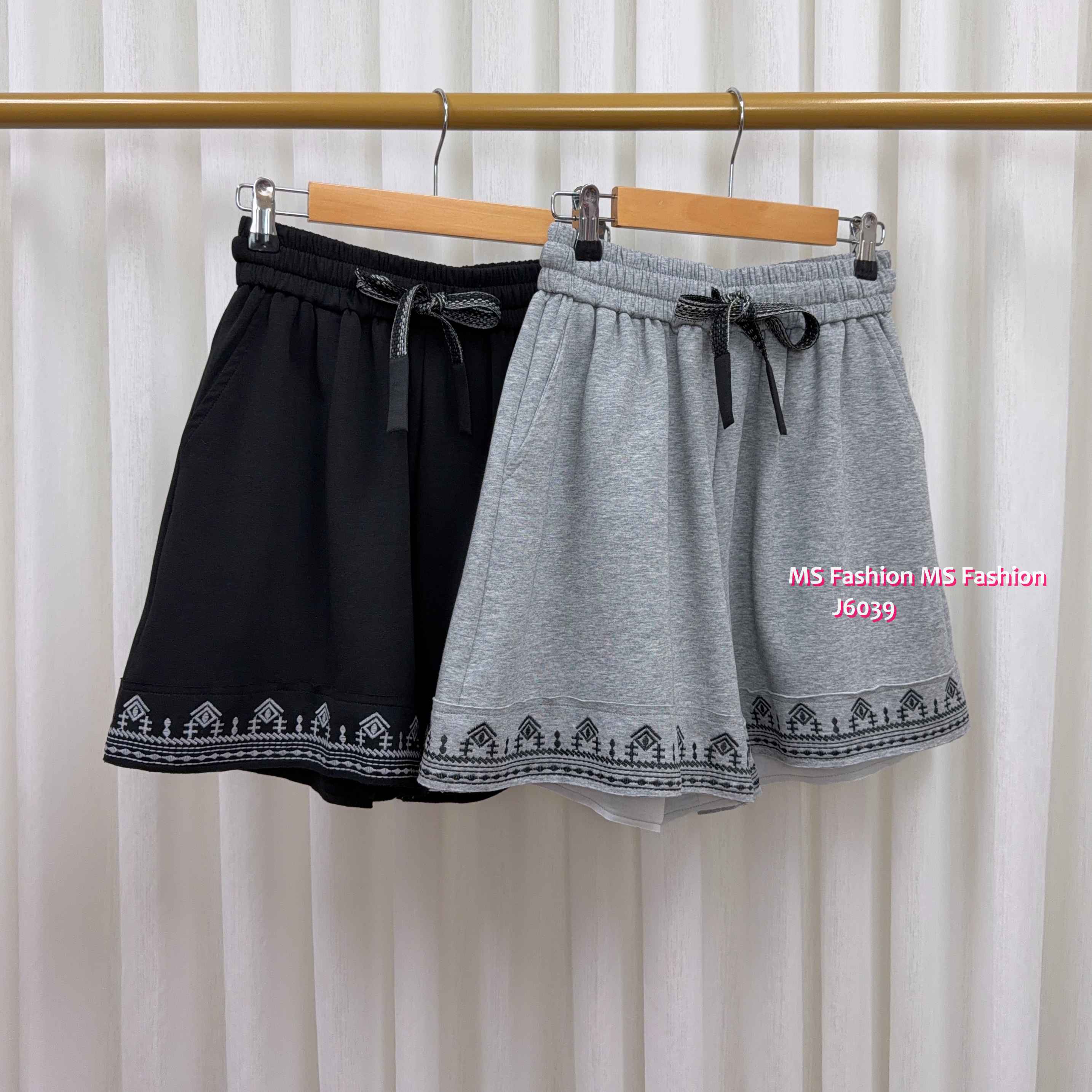 J6039 韓國🇰🇷薄牛仔拼布半裙