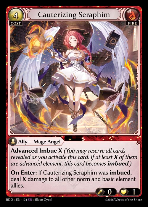 Cauterizing Seraphim / RDO-174 (SR)
