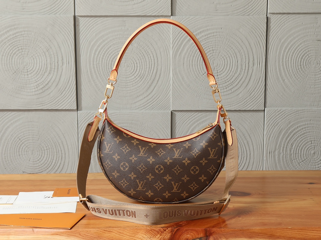 LV Louis Vuitton Looping Monogram
