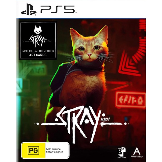 (🔥NEW RELEASE🔥) Stray (PS4 & PS5) Digital Download