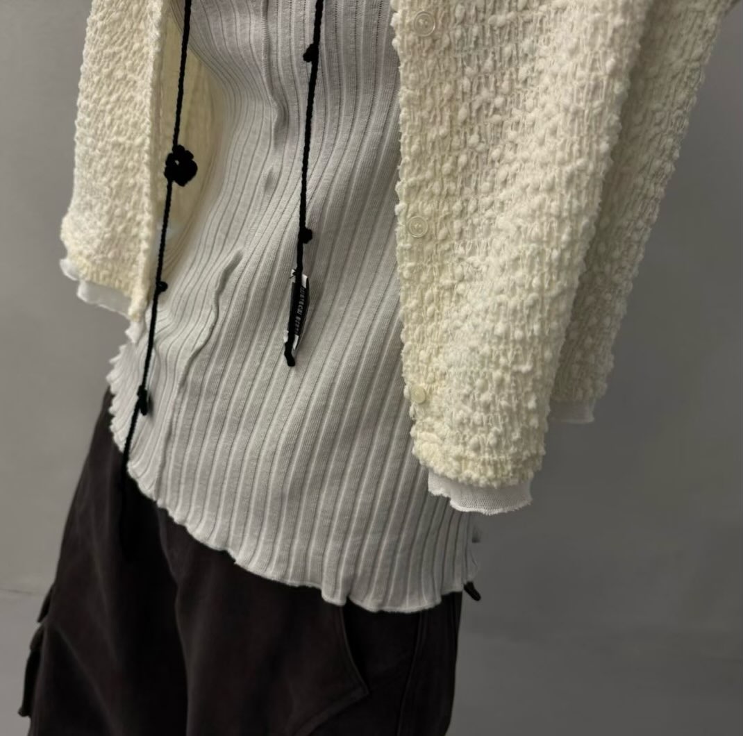 (2026FW) MAISONSTAFF - CARDIGAN 