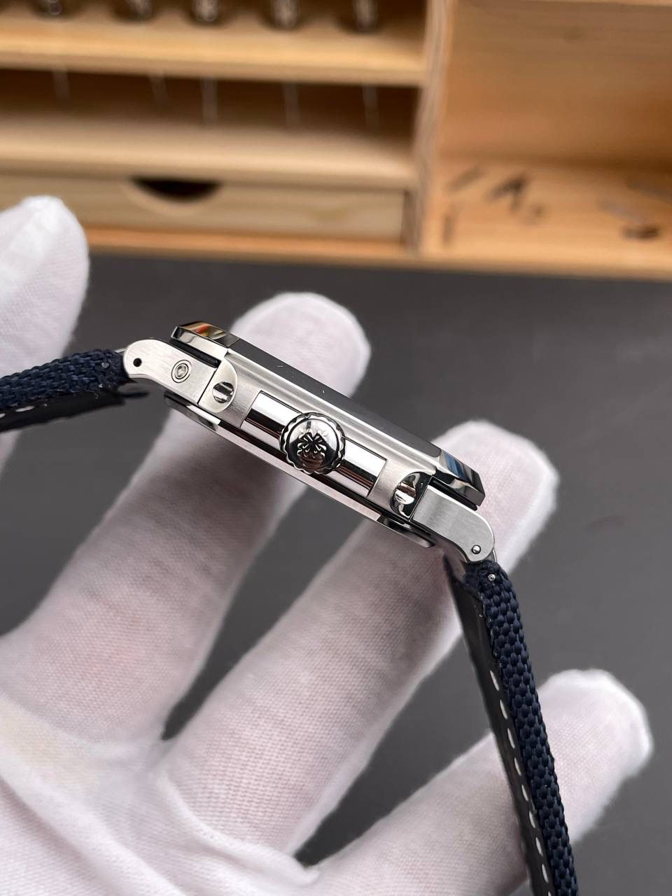 🌐百达 CUBITUS 鹦鹉螺5822P 总裁款/45mm/240机🌐