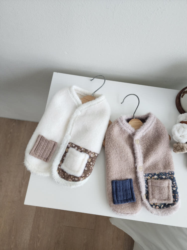 韓國 拼接 毛毛 衫仔 🐶🐱