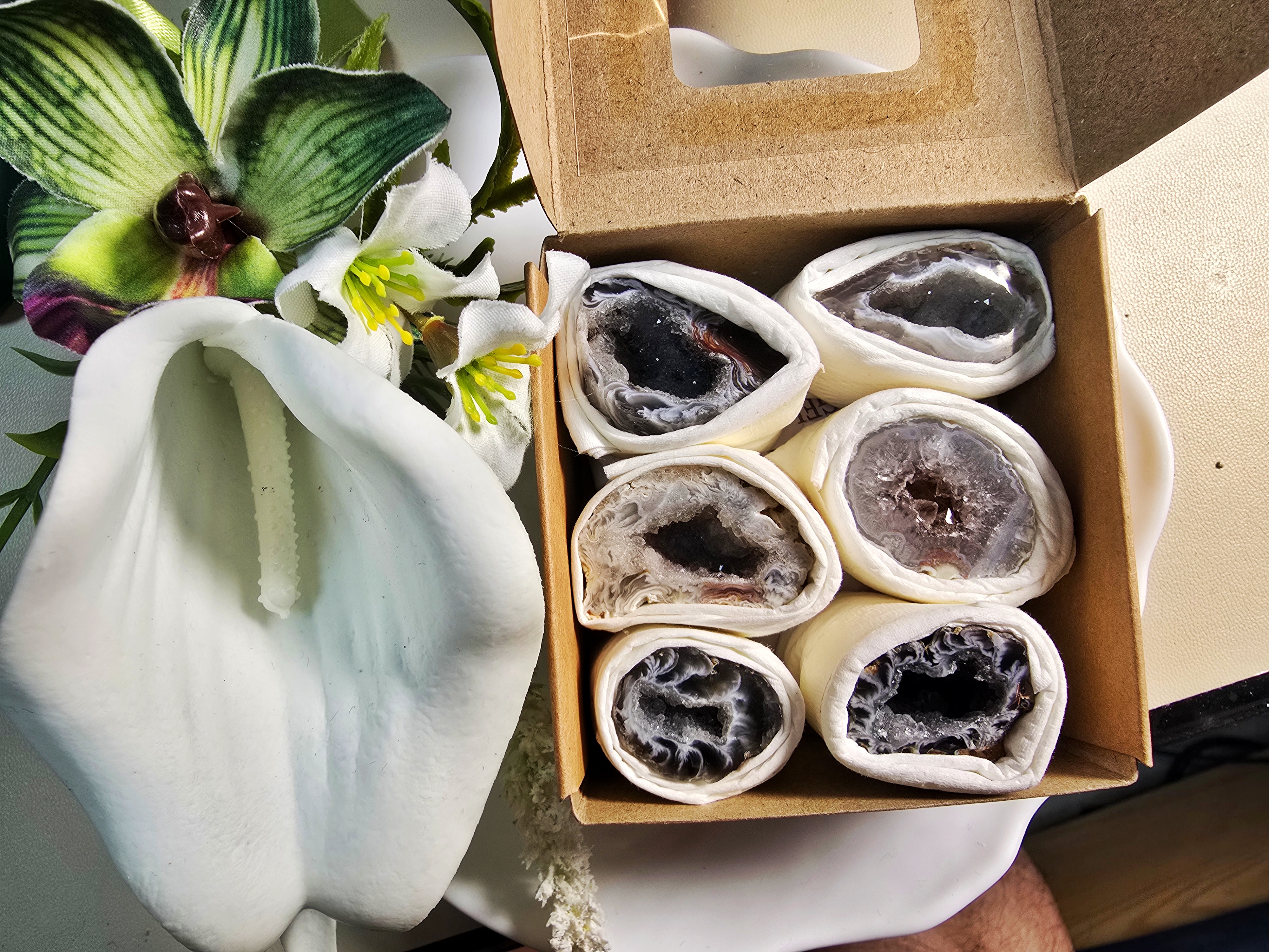 一物一圖 STT0209 招財 闔家平安 天然瑪瑙洞套裝