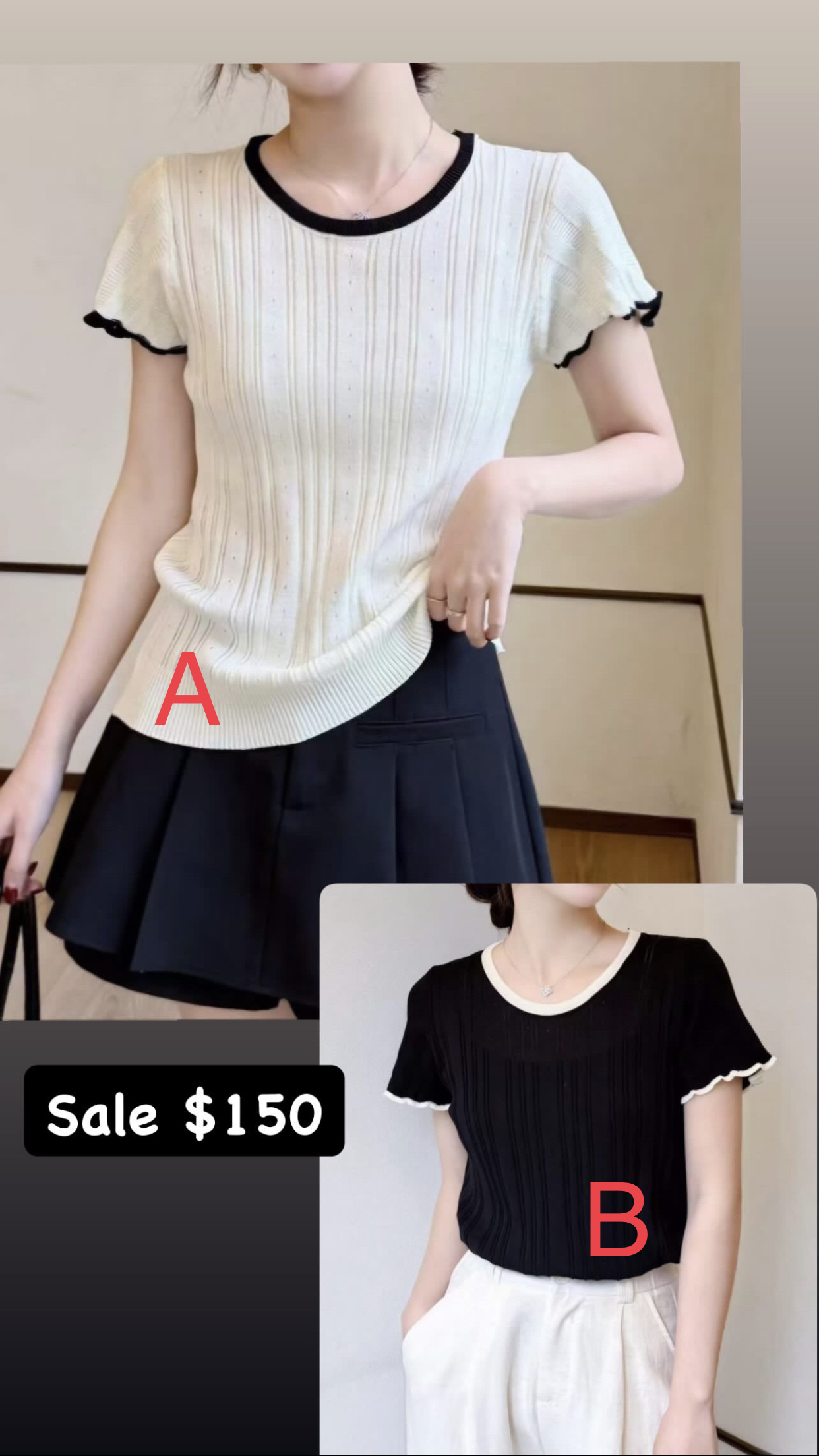 Sale$150 四色