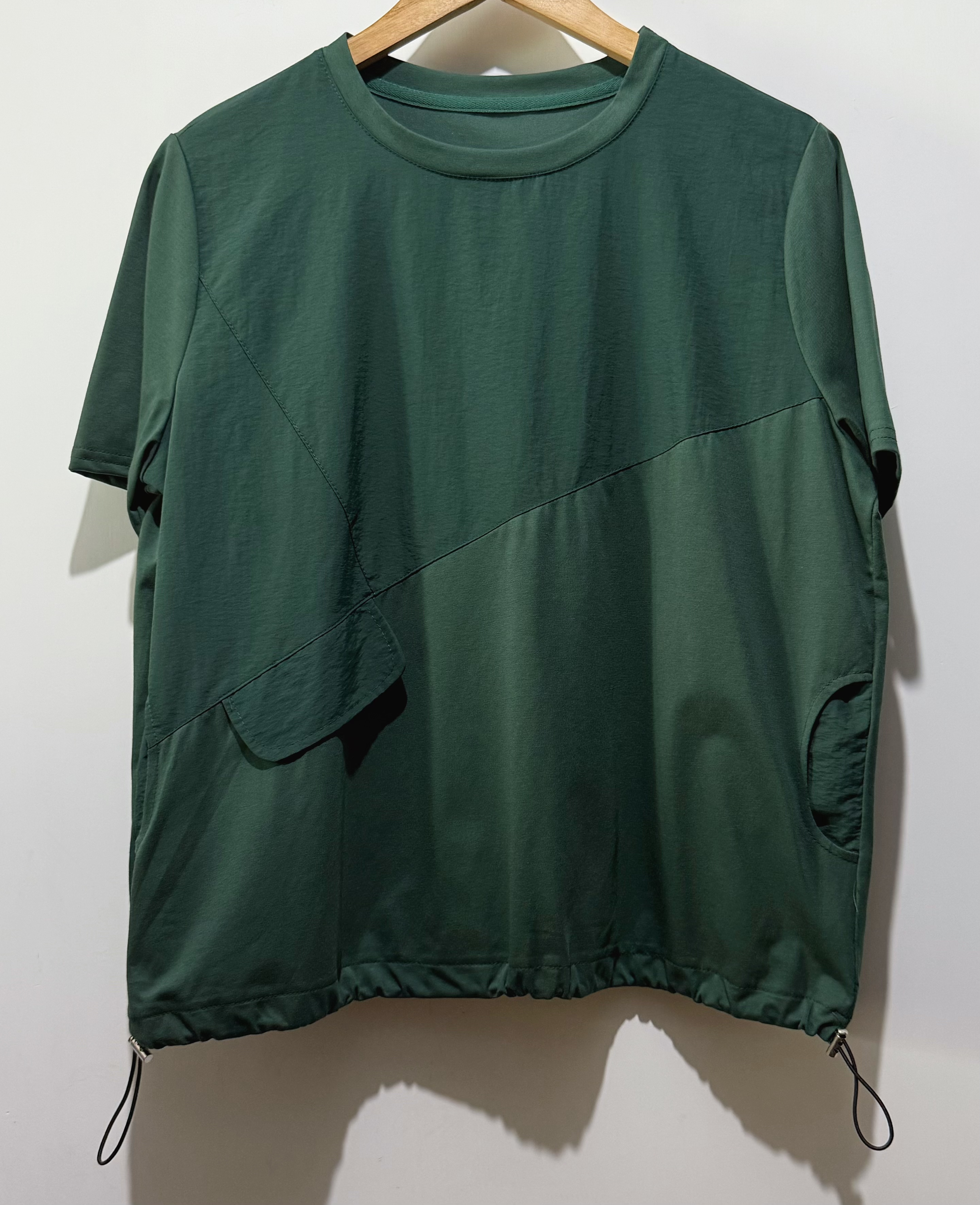 #2098 束帶拼布Top