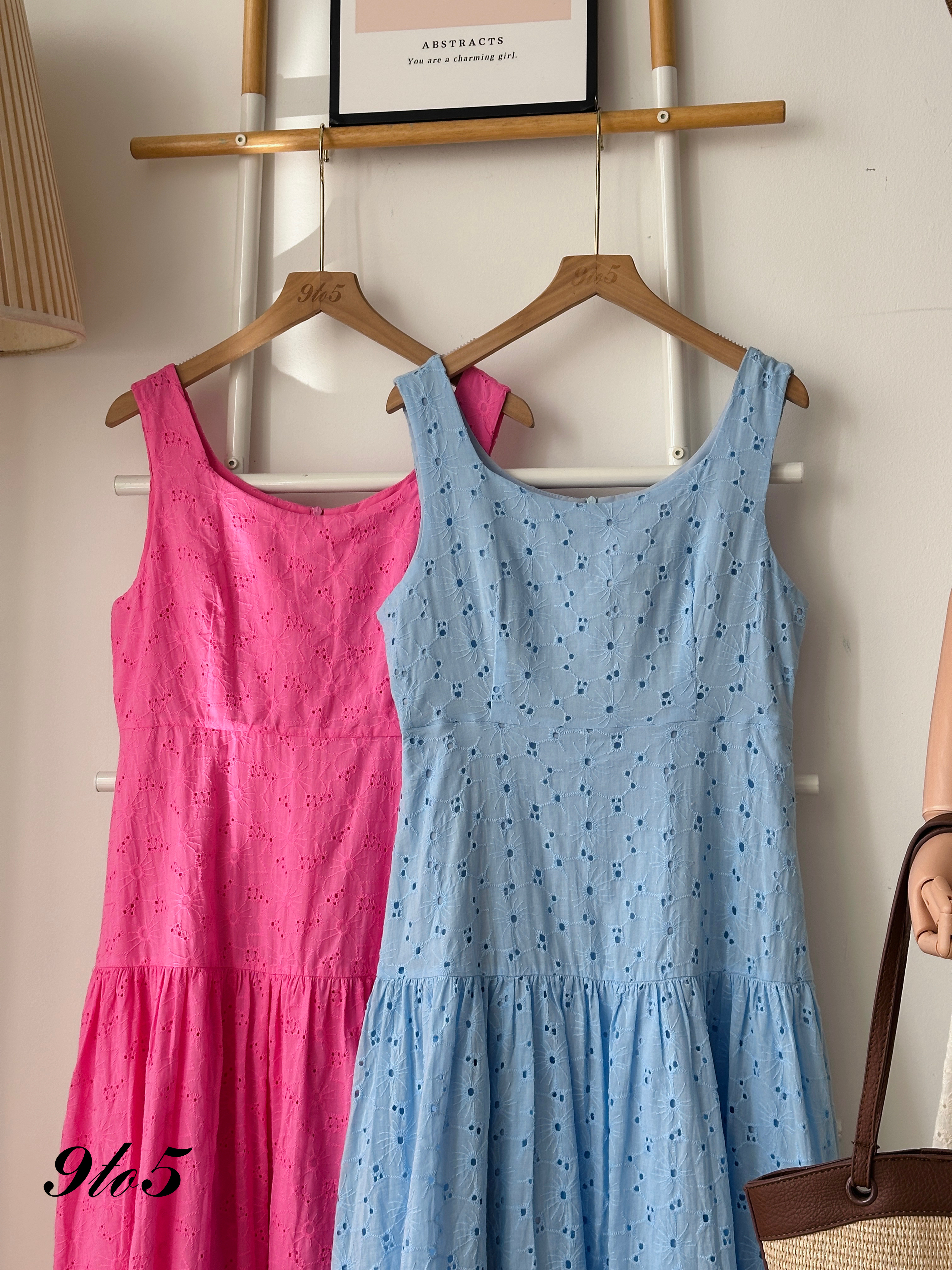 D2322 Sleeveless Layered Dress - 3 Colors