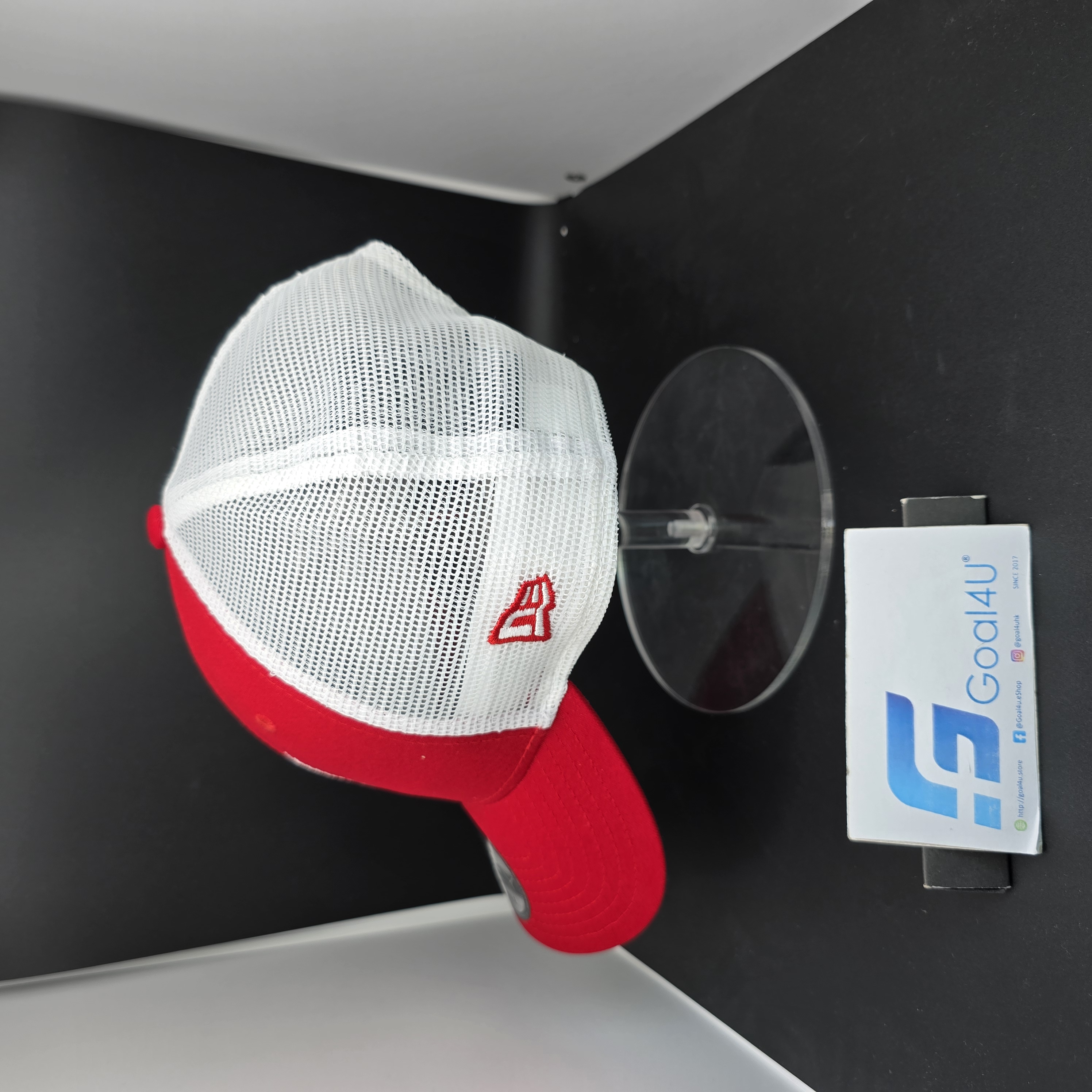 #現貨 🧢 New Era Liverpool 利物浦 9Forty Patch Mesh Trucker Cap 60852591