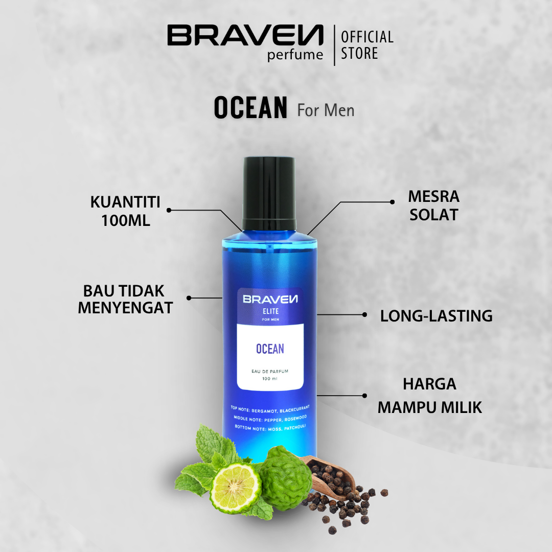 Braven Perfume - Ocean 100ml