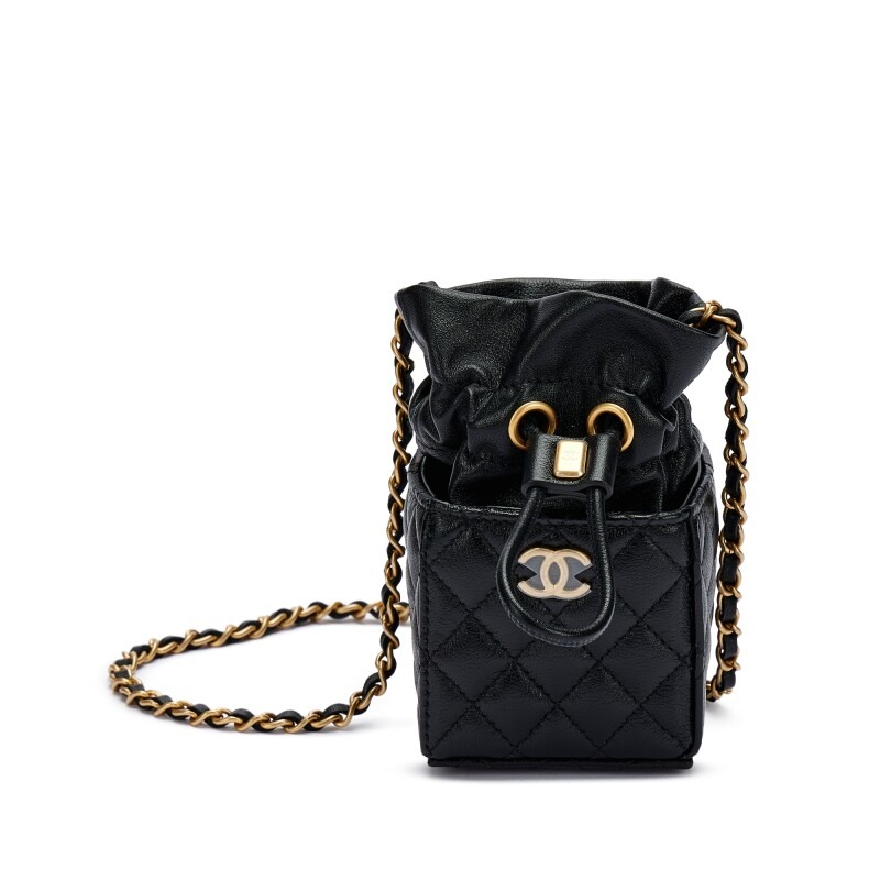 【現貨】CHANEL VVIC Gifts 菱格紋迷你贈品袋