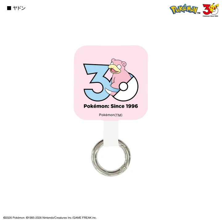 日本預訂📍日本Pokemon 30週年圖案電話掛片 2026年11月下旬到貨