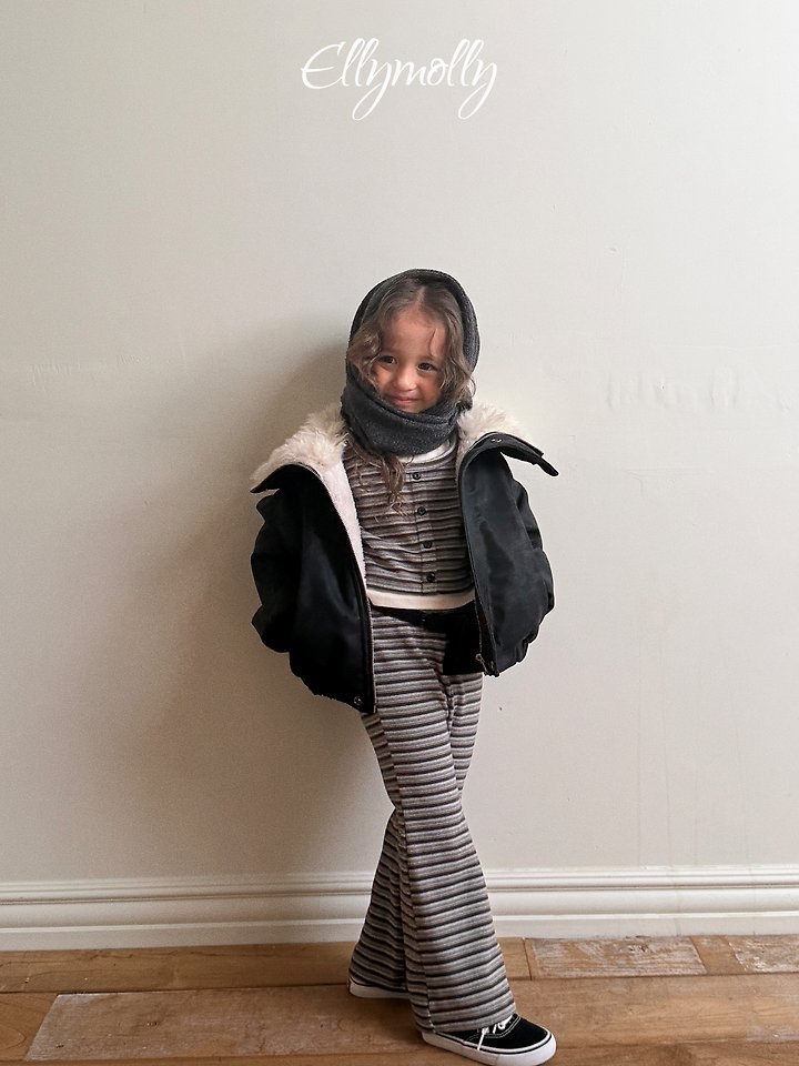 Ellymolly | Big-Collar Shearling Jacket