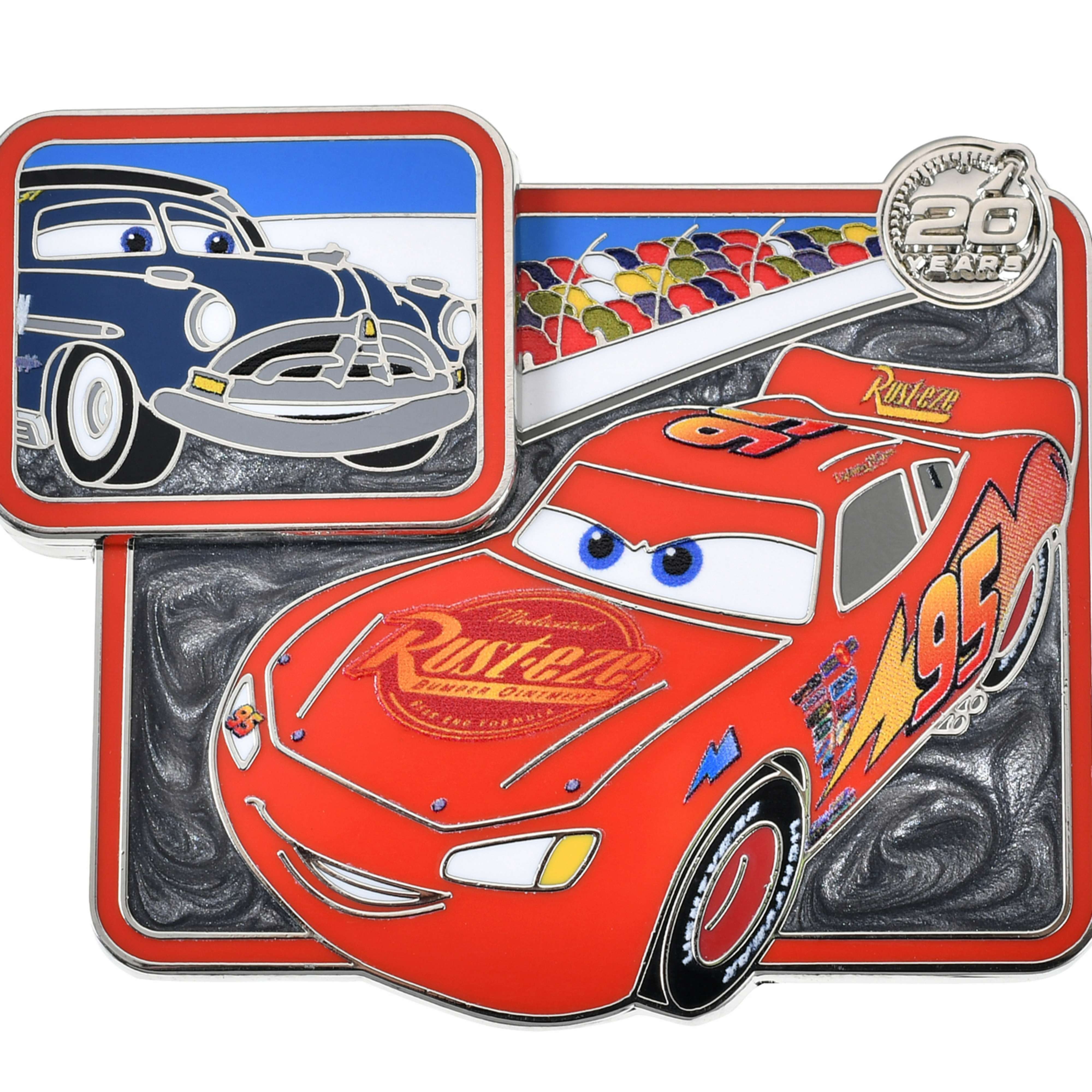 🌸 【預訂】McQueen Pin- Dinoco 400 Piston Cup Racing Series Cars 20th Anniversary