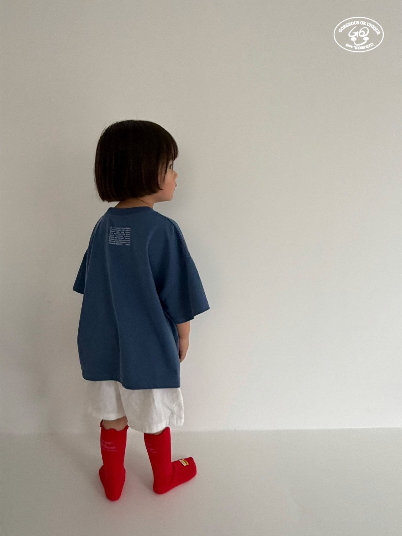 Gou | oversize T (M100-110) 款式為鬆身款