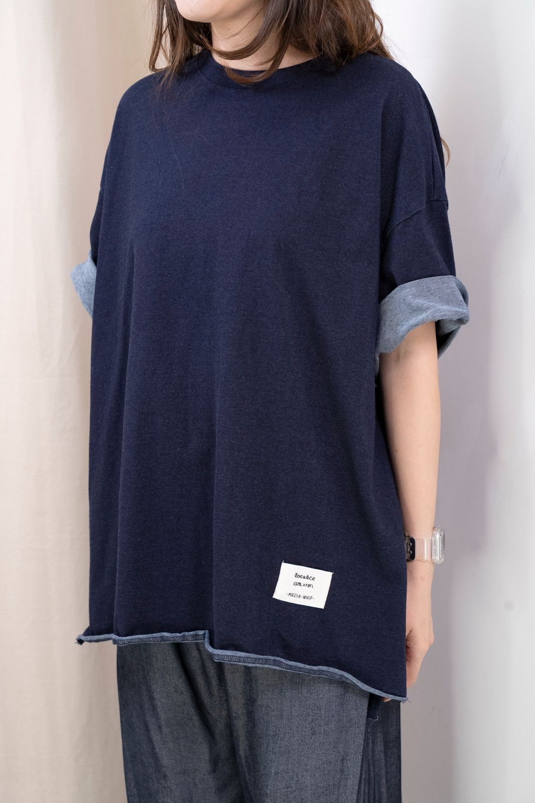 Oversize 牛仔Top（牛仔藍色）