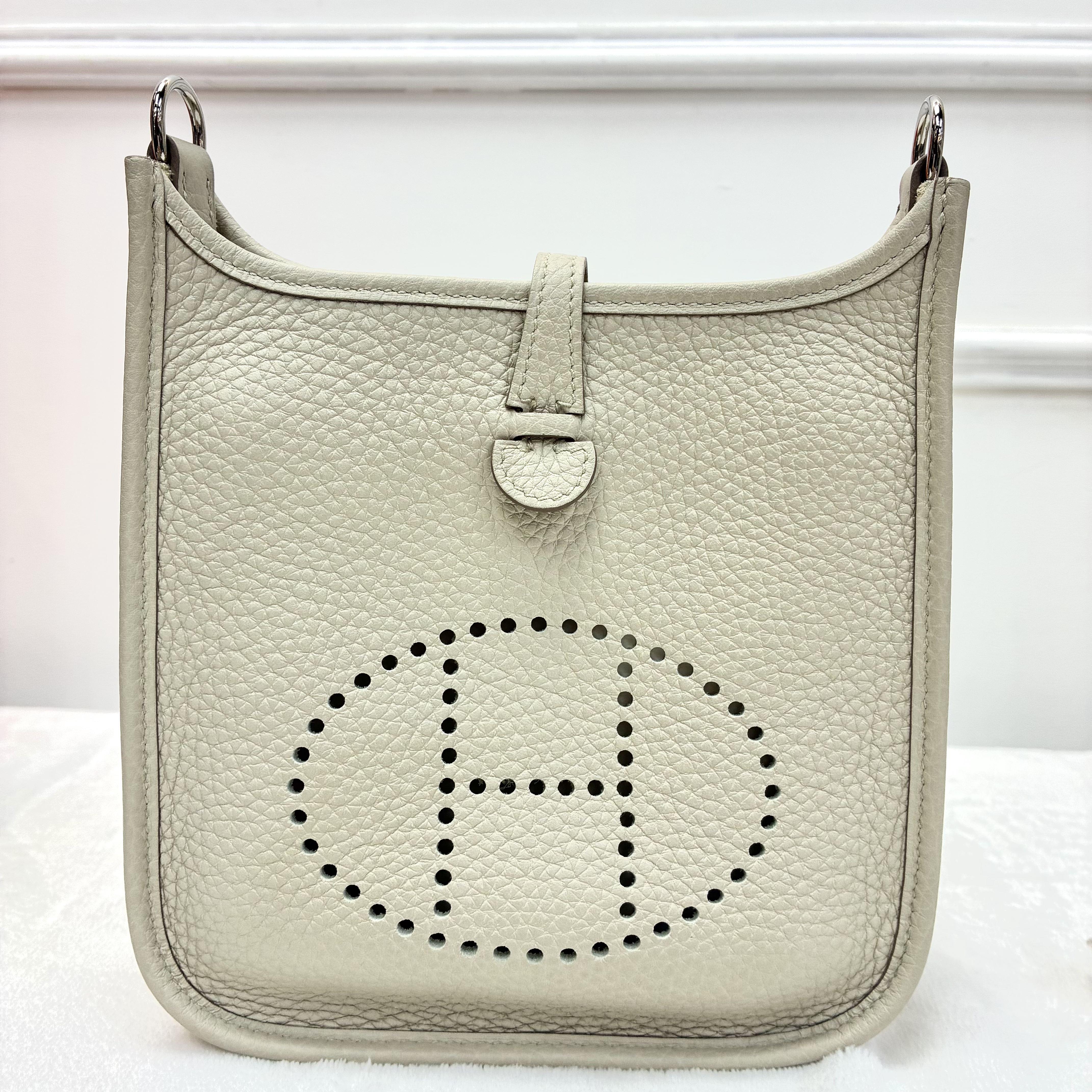 Full Set Hermes Evelyne 16 Mini E 23年重新推出水泥灰8L🩶